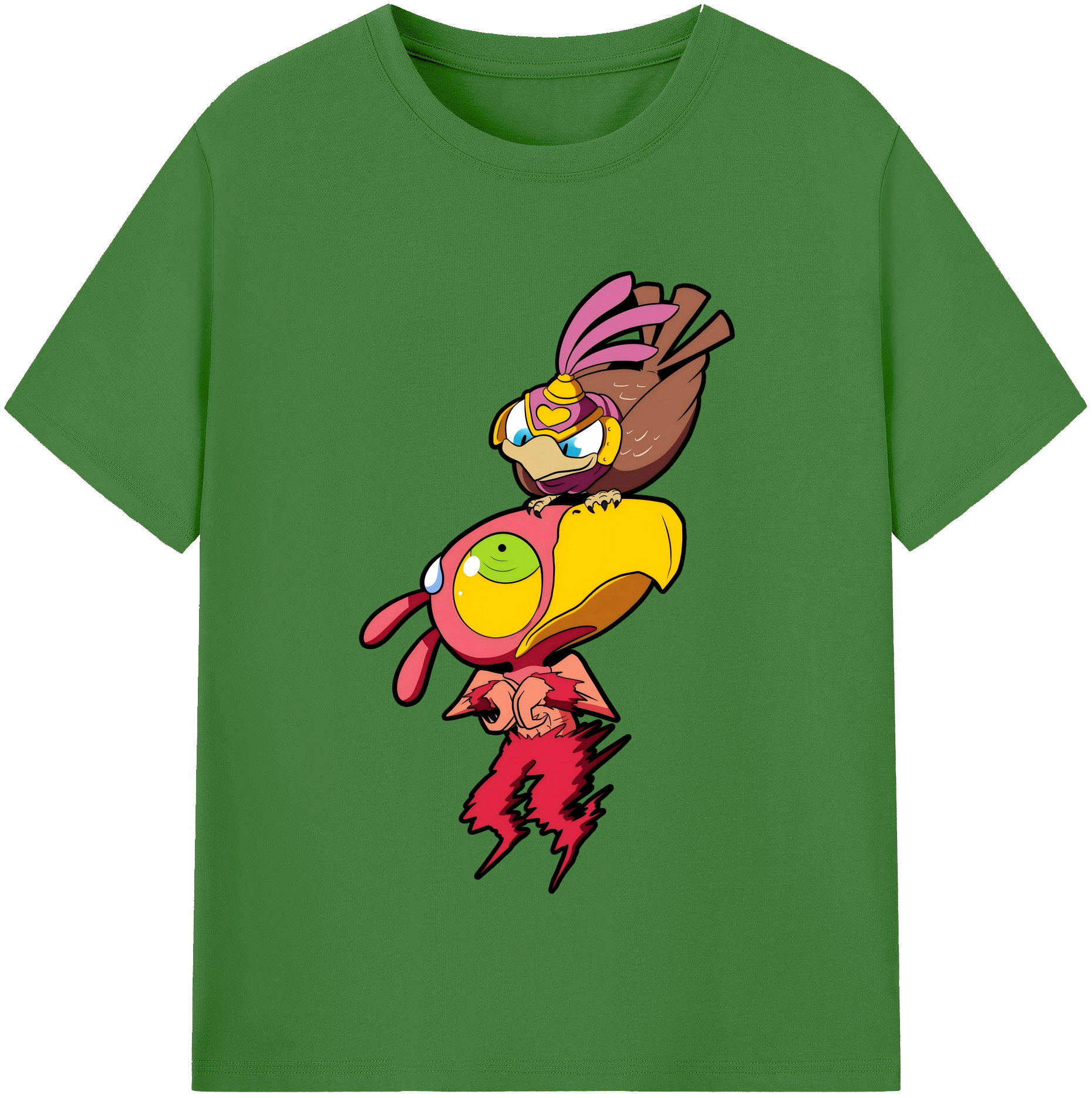 （画像用） ジョジョの奇妙な冒険 JoJo's Bizarre Adventure レディースカジュアルプリントTシャツ（綿100％）